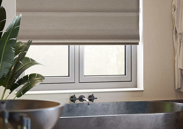 Faye, Dusky Brown - Twist&Fit Roman Blind - Image 5